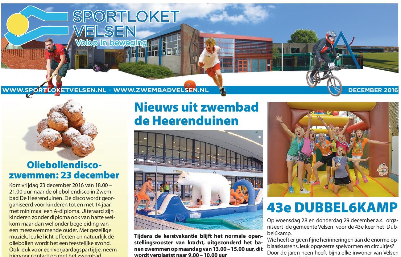 Sportkrant december